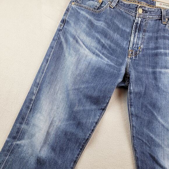 Adriano Goldschmied  Jeans Mens 32R Blue The Graduate Tailored Leg AG - Picture 2 of 10